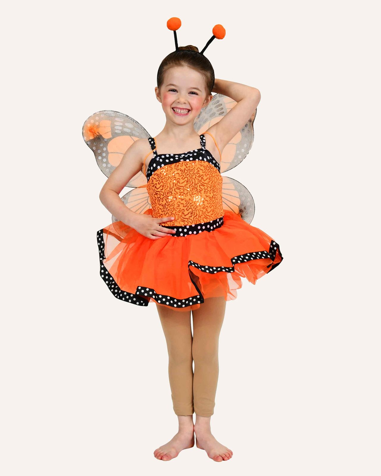 A young dancer in a Stouffville Academy KinderDance class for SK students